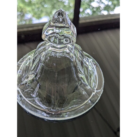 Old Williamsburg Sugar Bowl Dish Clear by IMPERIAL GLASS-OHIO Double Handles - Picture 4 of 16